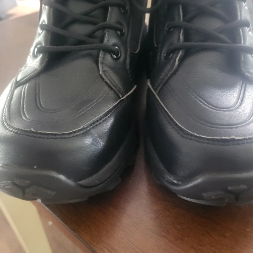FitVille Marca Mens Diabetic Comfort Hiking Boots Size 10 Wide
